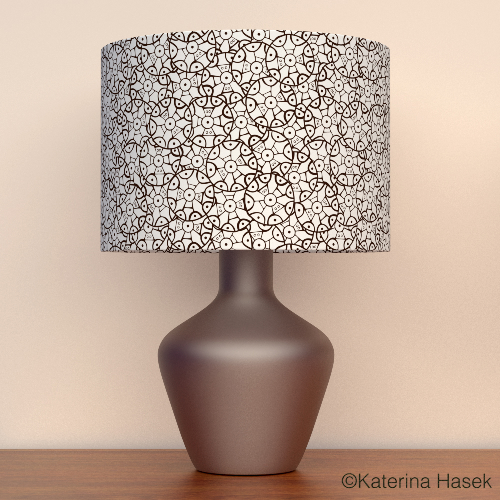 tribal lampshade