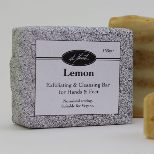Handmade Lemon Exfoliating & Cleansing Soap Bar for Hands & Feet by K. Hasek