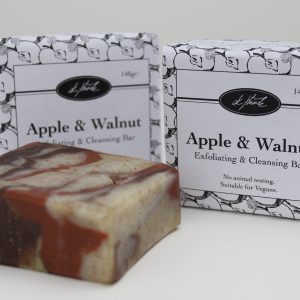 Handmade Apple & Walnut Exfoliating & Cleansing Bar