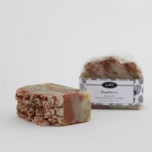 handmade Raspberry Cleansing Bar (Gentle Exfoliation for Face & Body)